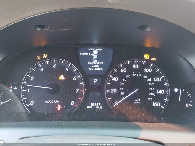 Aukcja sprzedaży 2009 Lexus Ls 460, vin: JTHBL46F795089521, numer aukcji: 44696470