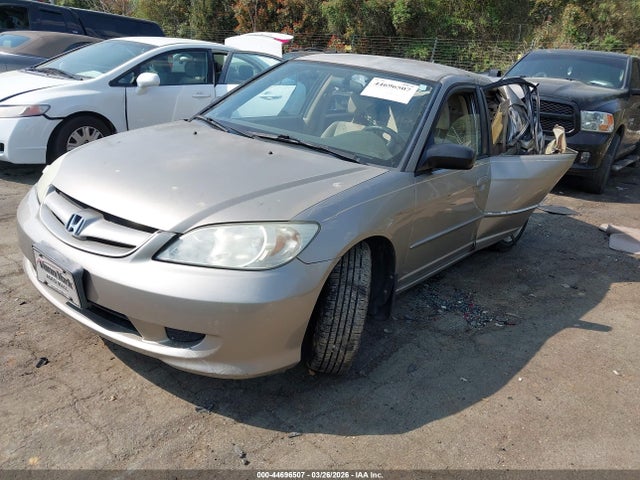 44696507 :رقم المزاد ، 2HGES16534H501833 vin ، 2004 Honda Civic Lx مزاد بيع