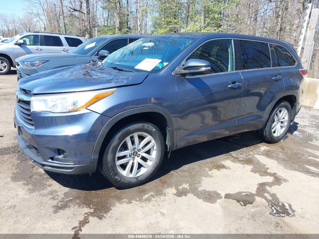 2016 TOYOTA HIGHLANDER 5TDBKRFH4GS304864 Photo 1
