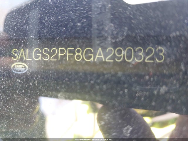 2016 LAND ROVER RANGE ROVER SALGS2PF8GA290323 Photo 8