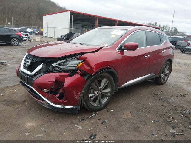 2023 Nissan Murano Platinum Intelligent Awd მანქანა იყიდება აუქციონზე, vin: 5N1AZ2DS6PC122643, აუქციონის ნომერი: 44696567