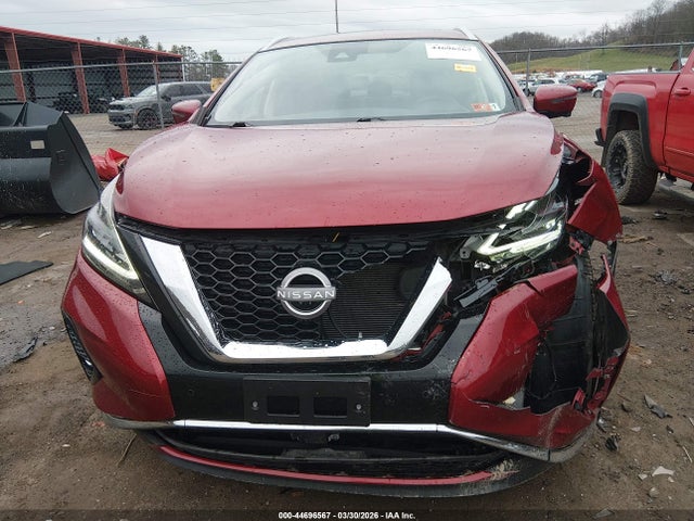 2023 Nissan Murano Platinum Intelligent Awd მანქანა იყიდება აუქციონზე, vin: 5N1AZ2DS6PC122643, აუქციონის ნომერი: 44696567
