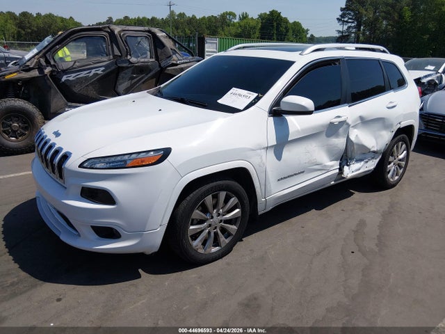 2017 Jeep Cherokee Overland Fwd მანქანა იყიდება აუქციონზე, vin: 1C4PJLJBXHW652971, აუქციონის ნომერი: 44696593