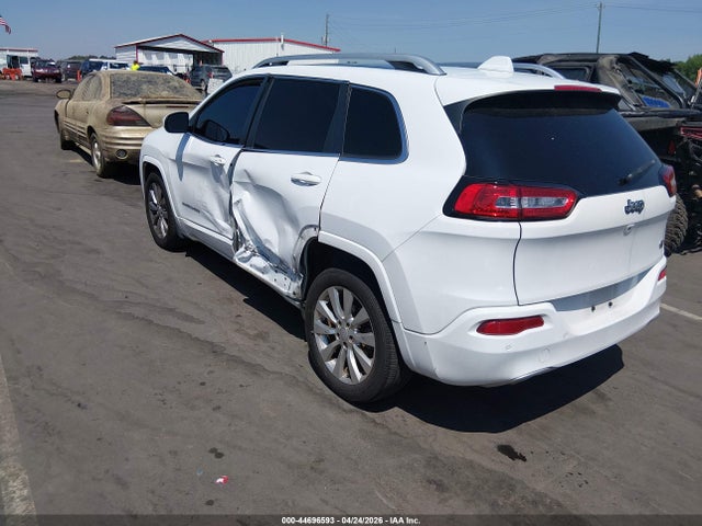 2017 Jeep Cherokee Overland Fwd მანქანა იყიდება აუქციონზე, vin: 1C4PJLJBXHW652971, აუქციონის ნომერი: 44696593