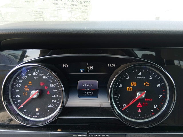 Aukcja sprzedaży 2017 Mercedes-benz E 300 4matic, vin: WDDZF4KB5HA081780, numer aukcji: 44696611
