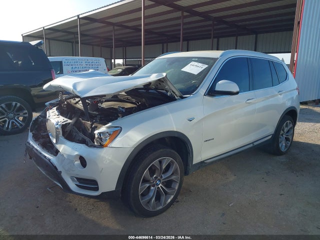 2016 Bmw X3 Xdrive28i მანქანა იყიდება აუქციონზე, vin: 5UXWX9C54G0D69277, აუქციონის ნომერი: 44696614