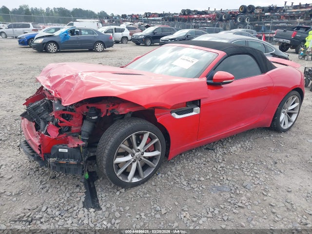 2014 Jaguar F-type S მანქანა იყიდება აუქციონზე, vin: SAJWA6FC7E8K09919, აუქციონის ნომერი: 44696628