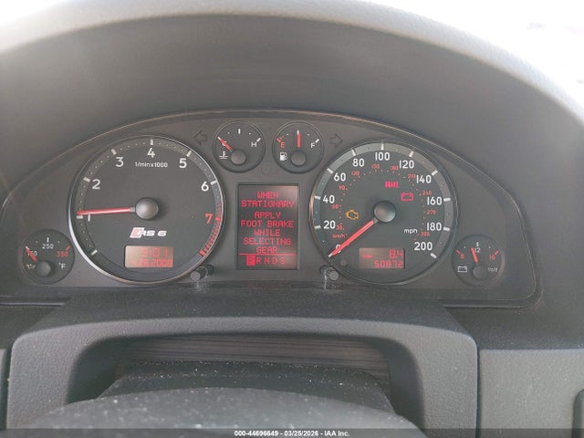 2003 AUDI RS6 WUAPV54B23N904855 Photo 6