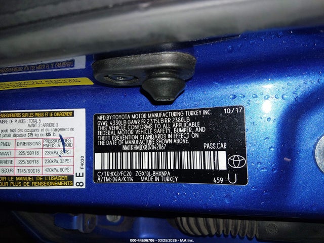 NMTKHMBX8JR042867 Toyota C-hr Xle Premium