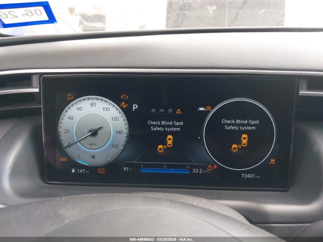 5NMJC3AE0NH007769 Hyundai TUCSON SEL