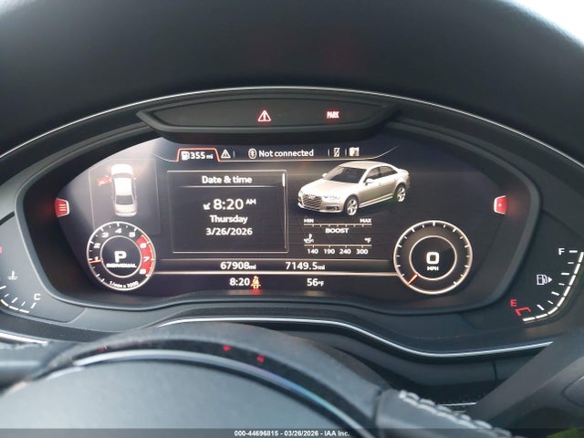 44696815 :رقم المزاد ، WAUB4AF43JA201218 vin ، 2018 Audi S4 3.0t Premium Plus مزاد بيع