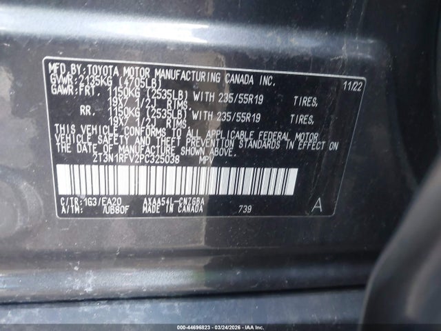 2023 TOYOTA RAV4 2T3N1RFV2PC325038 Photo 8