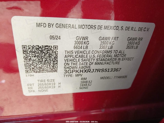 Honda Prologue Touring 2024 3GPKHXRJ7RS513367 Image 8
