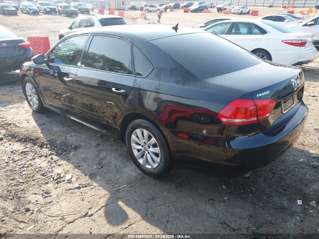 44697040 :رقم المزاد ، 1VWAH7A33CC025327 vin ، 2012 Volkswagen Passat 2.5l S مزاد بيع