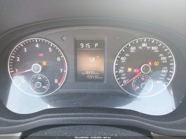 44697040 :رقم المزاد ، 1VWAH7A33CC025327 vin ، 2012 Volkswagen Passat 2.5l S مزاد بيع