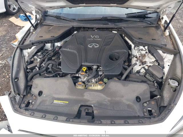 2019 Infiniti Q50 3.0t Luxe მანქანა იყიდება აუქციონზე, vin: JN1EV7AR9KM593708, აუქციონის ნომერი: 44697043