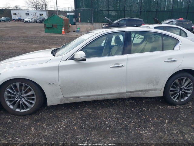 2019 Infiniti Q50 3.0t Luxe მანქანა იყიდება აუქციონზე, vin: JN1EV7AR9KM593708, აუქციონის ნომერი: 44697043