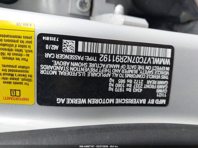 Mini Clubman Cooper S 2022 WMWLV7C07N2R91192 Image 9