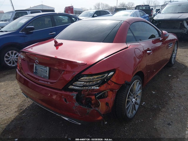 Aukcja sprzedaży 2017 Mercedes-benz Slc 300, vin: WDDPK3JA0HF137262, numer aukcji: 44697126