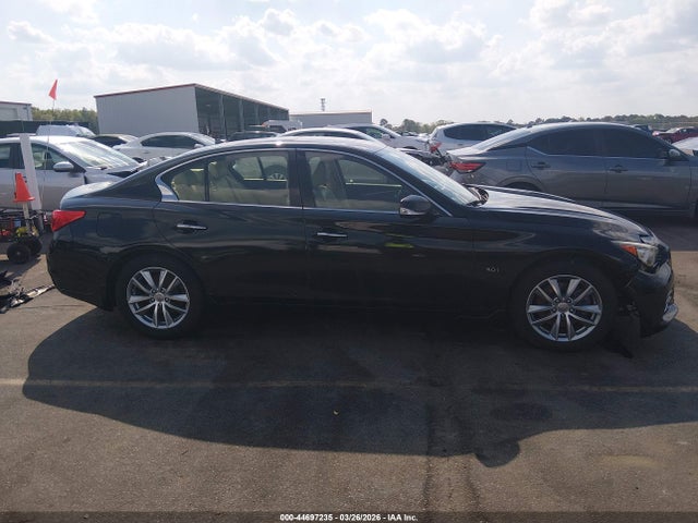 2016 Infiniti Q50 3.0t Premium მანქანა იყიდება აუქციონზე, vin: JN1EV7AR0GM342101, აუქციონის ნომერი: 44697235
