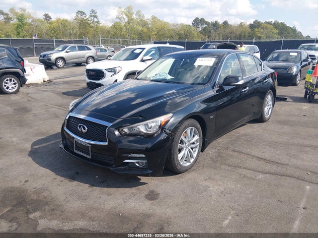 2016 Infiniti Q50 3.0t Premium მანქანა იყიდება აუქციონზე, vin: JN1EV7AR0GM342101, აუქციონის ნომერი: 44697235