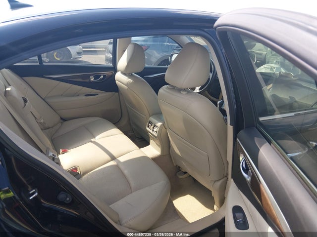 2016 Infiniti Q50 3.0t Premium მანქანა იყიდება აუქციონზე, vin: JN1EV7AR0GM342101, აუქციონის ნომერი: 44697235