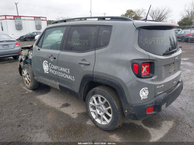 2022 Jeep Renegade Latitude 4x4 მანქანა იყიდება აუქციონზე, vin: ZACNJDB1XNPN83319, აუქციონის ნომერი: 44697273