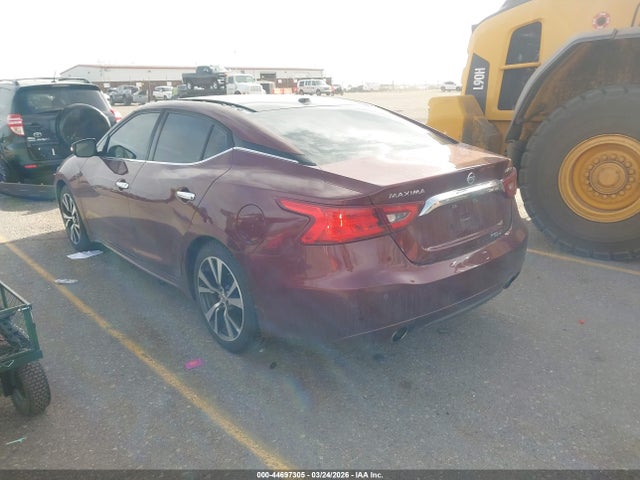 2016 Nissan Maxima 3.5 Platinum მანქანა იყიდება აუქციონზე, vin: 1N4AA6AP6GC389872, აუქციონის ნომერი: 44697305