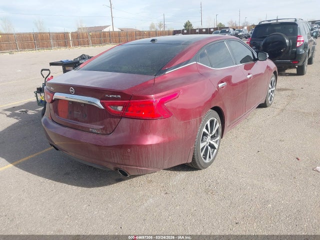 2016 Nissan Maxima 3.5 Platinum მანქანა იყიდება აუქციონზე, vin: 1N4AA6AP6GC389872, აუქციონის ნომერი: 44697305