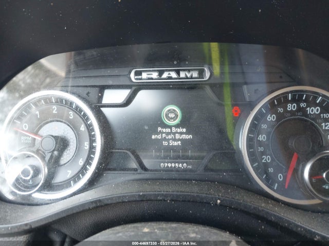 44697330 :رقم المزاد ، 1C6SRFFTXKN772148 vin ، 2019 Ram 1500 Big Horn/lone Star  4x4 5'7 Box مزاد بيع