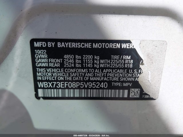 2023 BMW X1 WBX73EF08P5V95240 Photo 8