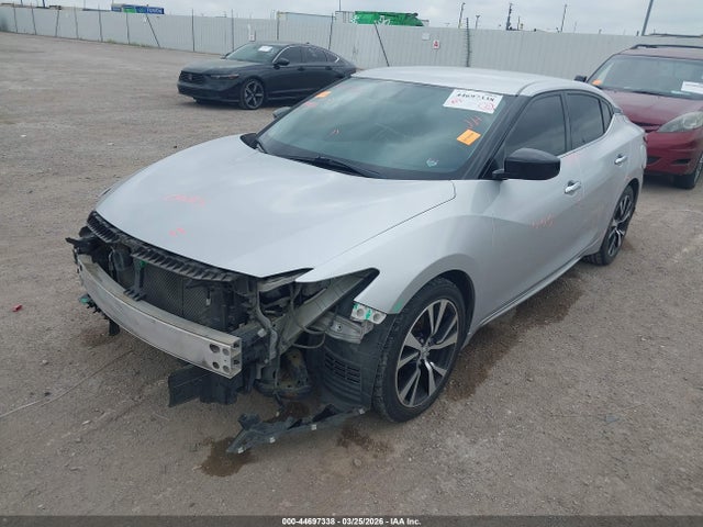 2018 Nissan Maxima 3.5 S მანქანა იყიდება აუქციონზე, vin: 1N4AA6AP5JC401646, აუქციონის ნომერი: 44697338