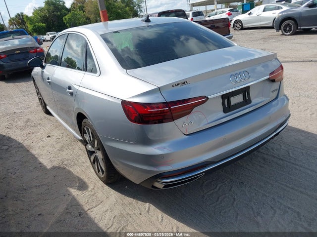 Aukcja sprzedaży 2022 Audi A4 Premium 40 Tfsi Quattro S Tronic, vin: WAUABAF42NN003858, numer aukcji: 44697538