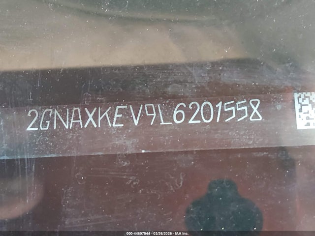 2020 CHEVROLET EQUINOX 2GNAXKEV9L6201558 Photo 8