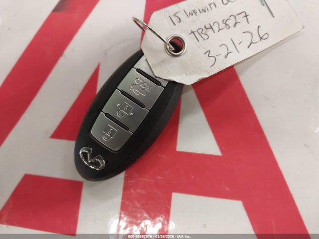 44697576 :رقم المزاد ، JN1BV7AR0FM393941 vin ، 2015 Infiniti Q50 Sport مزاد بيع