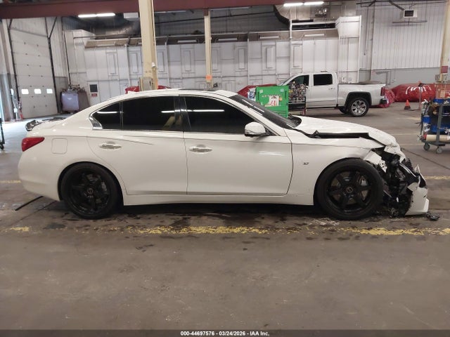 44697576 :رقم المزاد ، JN1BV7AR0FM393941 vin ، 2015 Infiniti Q50 Sport مزاد بيع