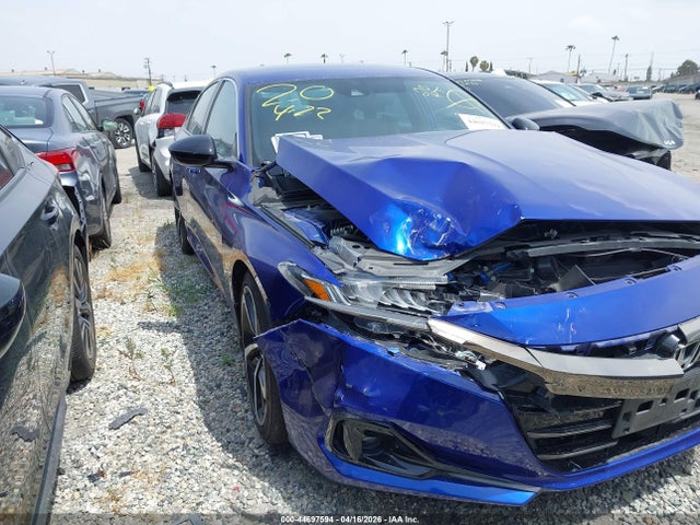 2022 HONDA ACCORD 1HGCV1F38NA055207