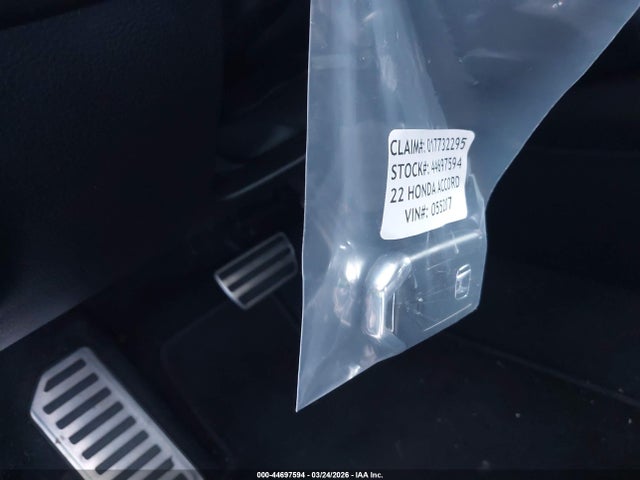 2022 HONDA ACCORD 1HGCV1F38NA055207 Photo 10