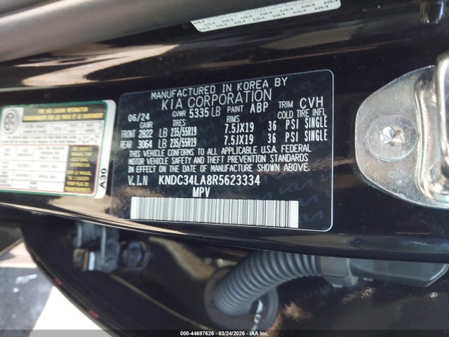 KIA Ev6 Wind 2024 KNDC34LA8R5623334 Image 9
