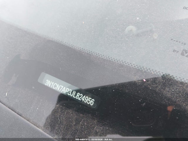 3N1CN7AP3JL824956 Nissan Versa 1.6 Sv