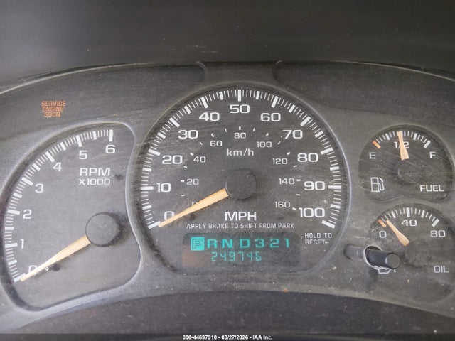 Aukcja sprzedaży 2002 Gmc Yukon Sle, vin: 1GKEK13ZX2J273481, numer aukcji: 44697910