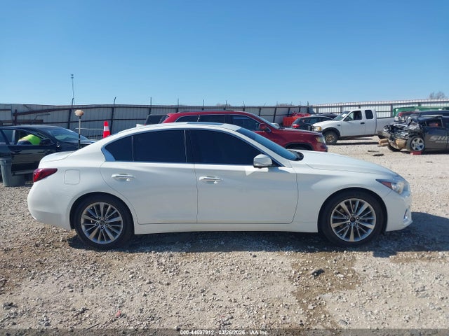 2021 Infiniti Q50 Luxe Awd მანქანა იყიდება აუქციონზე, vin: JN1EV7BR4MM755245, აუქციონის ნომერი: 44697912