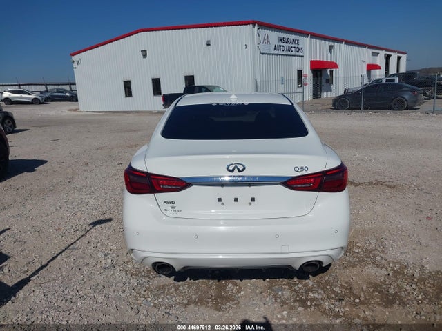 2021 Infiniti Q50 Luxe Awd მანქანა იყიდება აუქციონზე, vin: JN1EV7BR4MM755245, აუქციონის ნომერი: 44697912