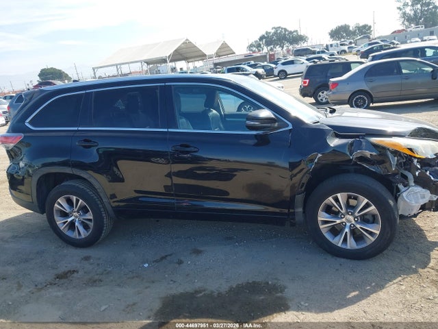 Toyota Highlander Xle V6 2015 5TDKKRFH4FS107370 Image 12