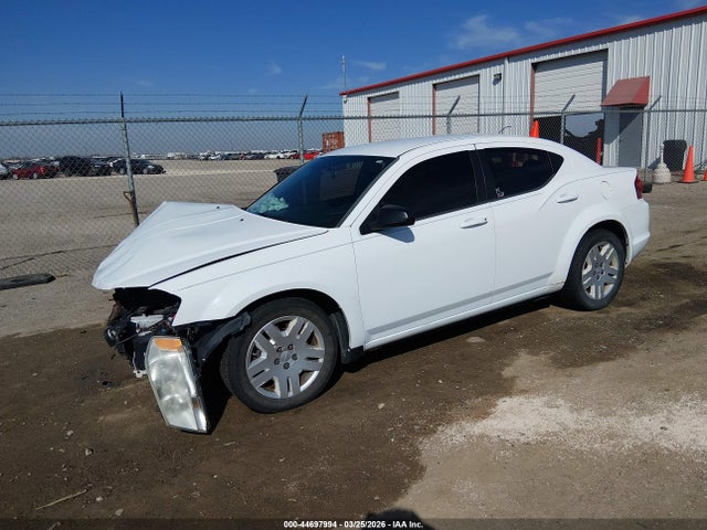 44697994 :رقم المزاد ، 1C3CDZAB9DN677227 vin ، 2013 Dodge Avenger Se مزاد بيع