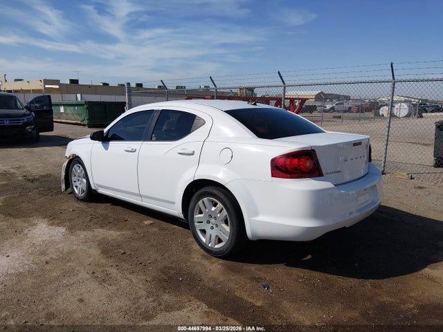 44697994 :رقم المزاد ، 1C3CDZAB9DN677227 vin ، 2013 Dodge Avenger Se مزاد بيع