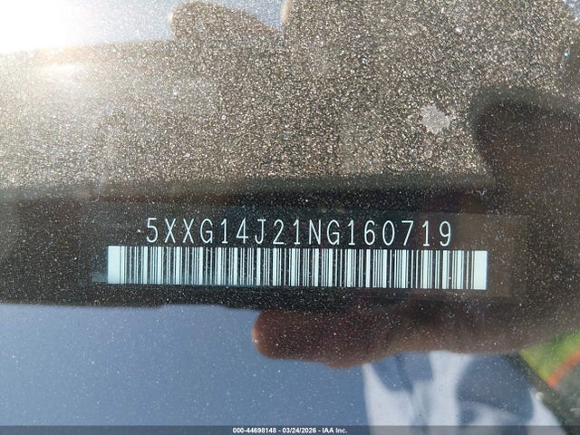 5XXG14J21NG160719 KIA K5 LXS
