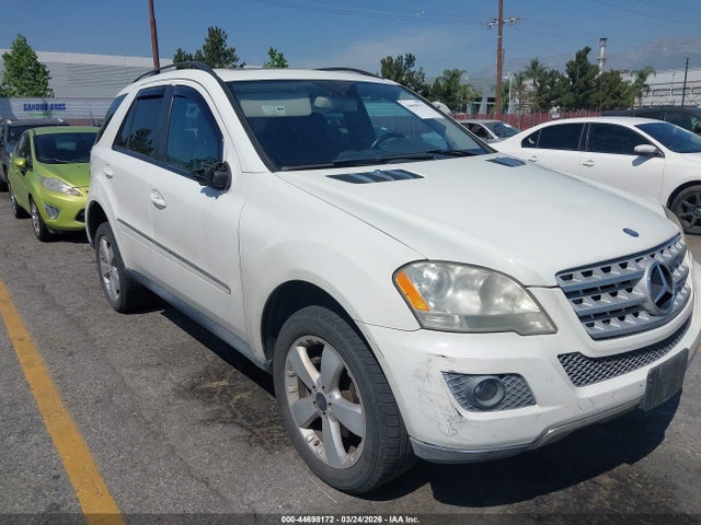 2009 Mercedes-benz Ml 350 4matic მანქანა იყიდება აუქციონზე, vin: 4JGBB86E39A509006, აუქციონის ნომერი: 44698172