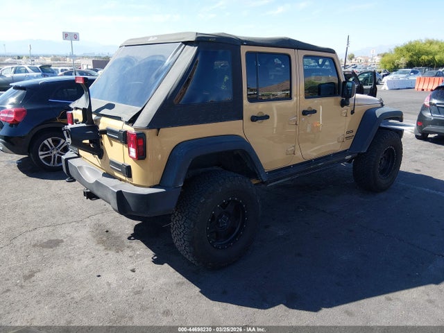 Aukcja sprzedaży 2014 Jeep Wrangler Unlimited Sport, vin: 1C4BJWDG1EL236436, numer aukcji: 44698230