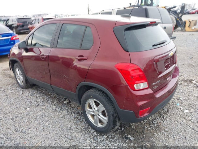 2017 Chevrolet Trax Ls მანქანა იყიდება აუქციონზე, vin: 3GNCJNSB6HL103399, აუქციონის ნომერი: 44698252